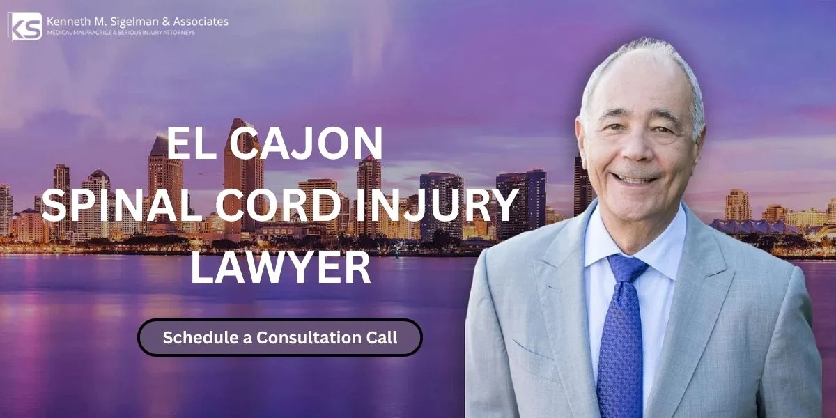 El Cajon Spinal Cord Injury Lawyer